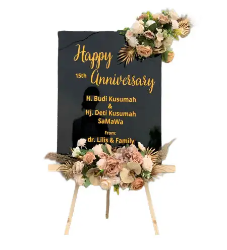 Papan Bunga Akrilik Bolosingo