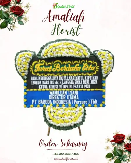 Papan Bunga Duka Bolosingo